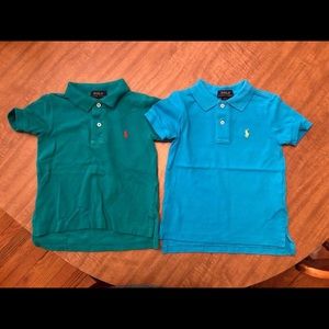 Two Ralph Lauren Polos